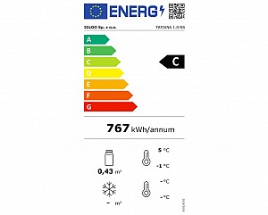 Breite 990 mm: Energieeffizienzklasse C