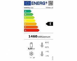 Breite 1300 mm: Energieeffizienzklasse E