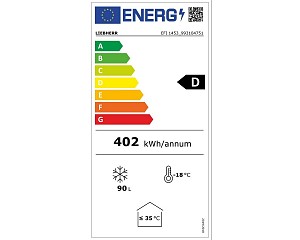 Modell EFI 1453-21, Energieeffizienzklasse D