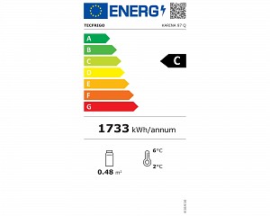 Breite 941 mm: Energieeffizienzklasse C