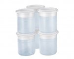 Pacojet Pacossier-Becher mit Deckel (Set  6 Stck) fr: alle PACOJET-Systeme