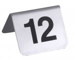 Contacto Tischnummernschild, Nummern 13 bis 24